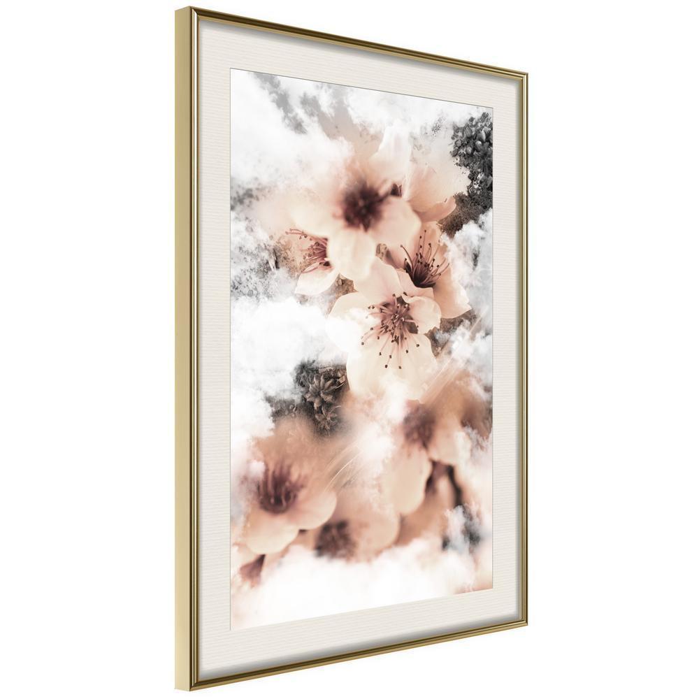 Botanical Wall Art - Heavenly Flowers-artwork for wall with acrylic glass protection