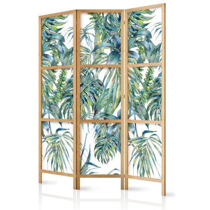 Shoji room Divider - Japanese Room Divider - Leaves at the Zenith I - ArtfulPrivacy