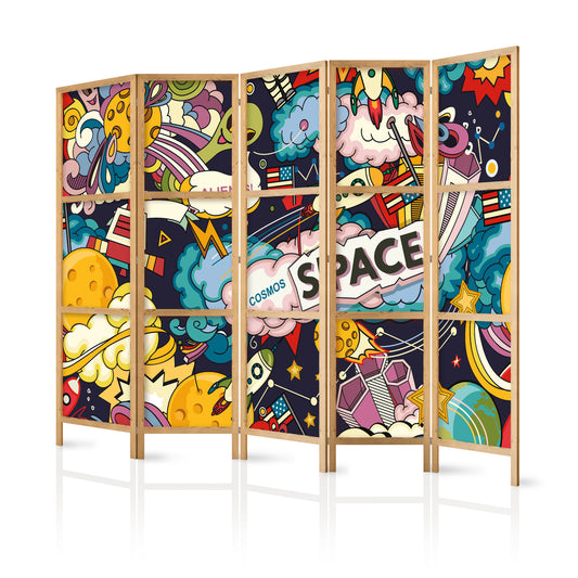 Shoji room Divider - Japanese Room Divider - Teenager's Space II - ArtfulPrivacy