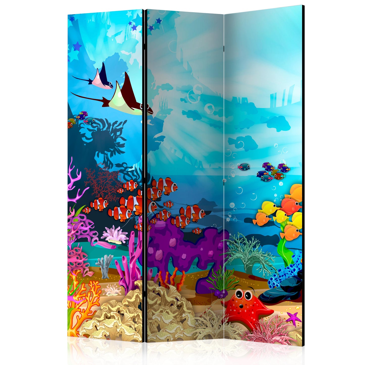 Room Divider - Colourful Fish