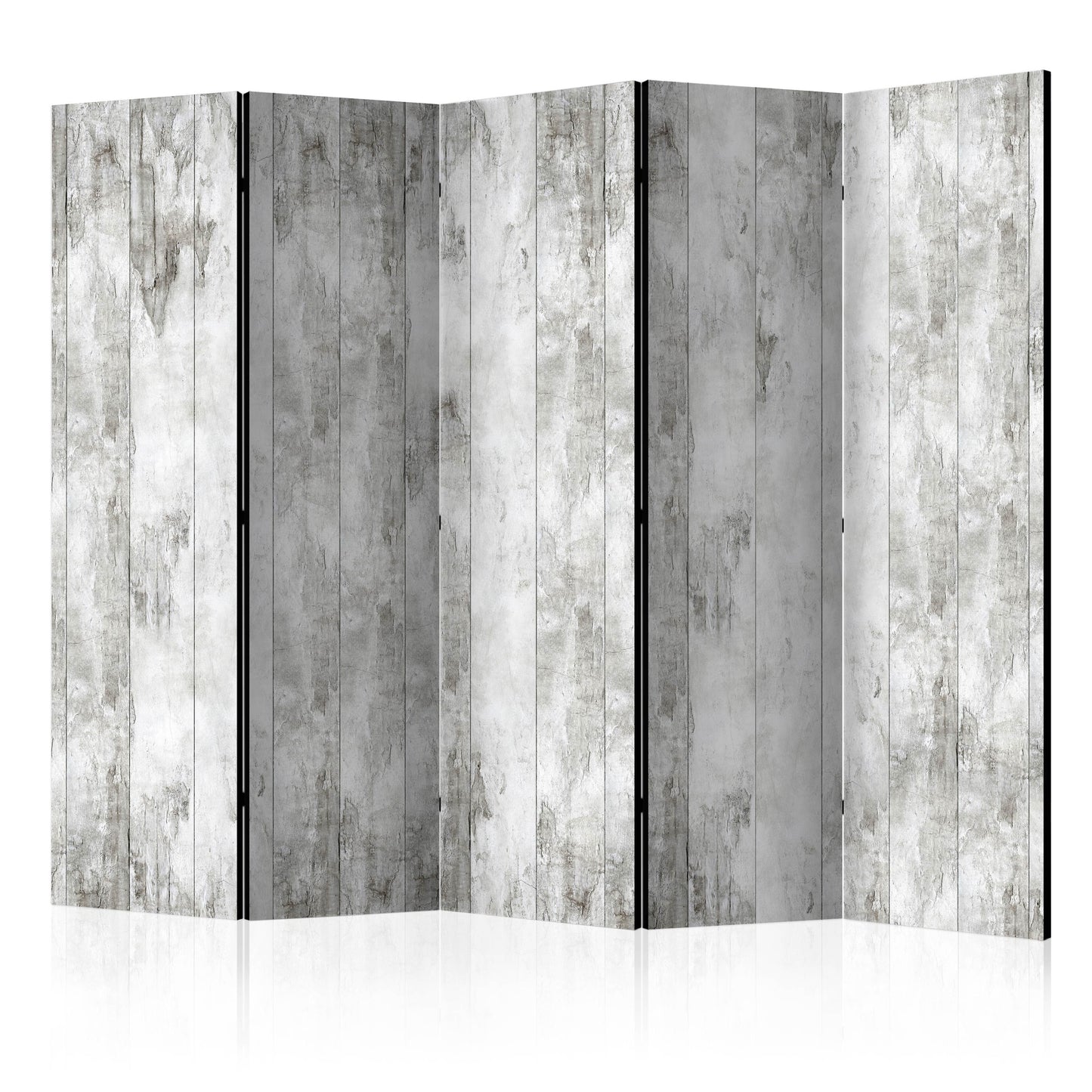 Room Divider - Sense of Style II- A 5 Panel Folding Screen For Living rooms, bedrooms or home office, decorative folding screen made with wood and canvas