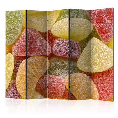 Room Divider - Tasty fruit jellies II
