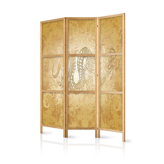 Shoji room Divider - Japanese Room Divider - Style: Dragon - ArtfulPrivacy