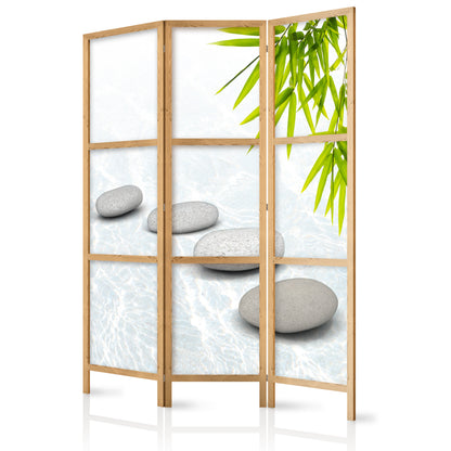 Shoji room Divider - Japanese Room Divider - Stoic Calm [one-sided] - ArtfulPrivacy